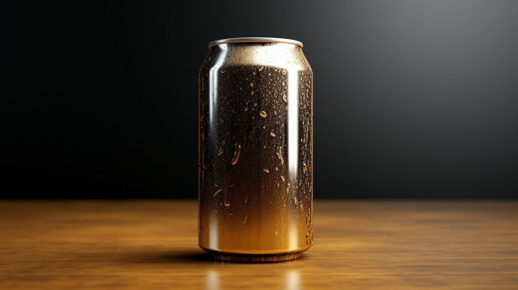 fizzy drink can